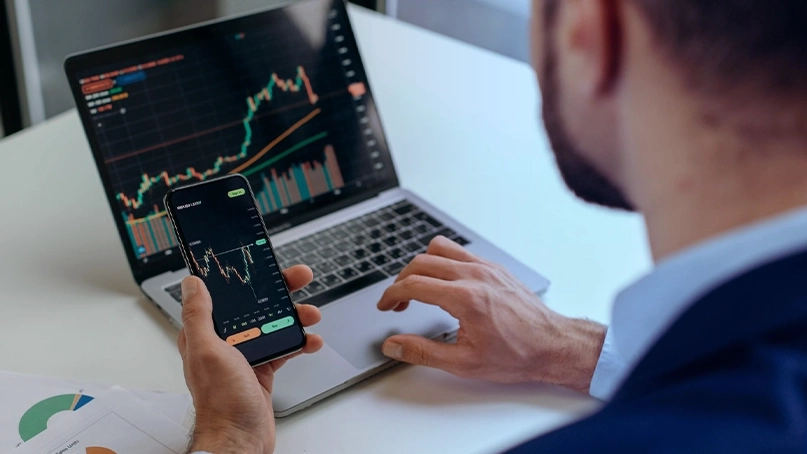 Dashboard di trading IA di Infini Crescore